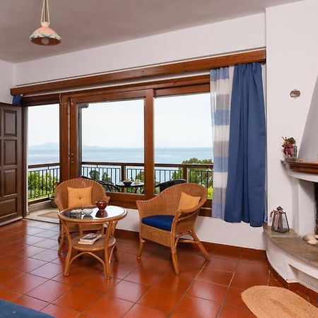 Seaside House With View Over Pagasitikos Áfissos Exterior foto
